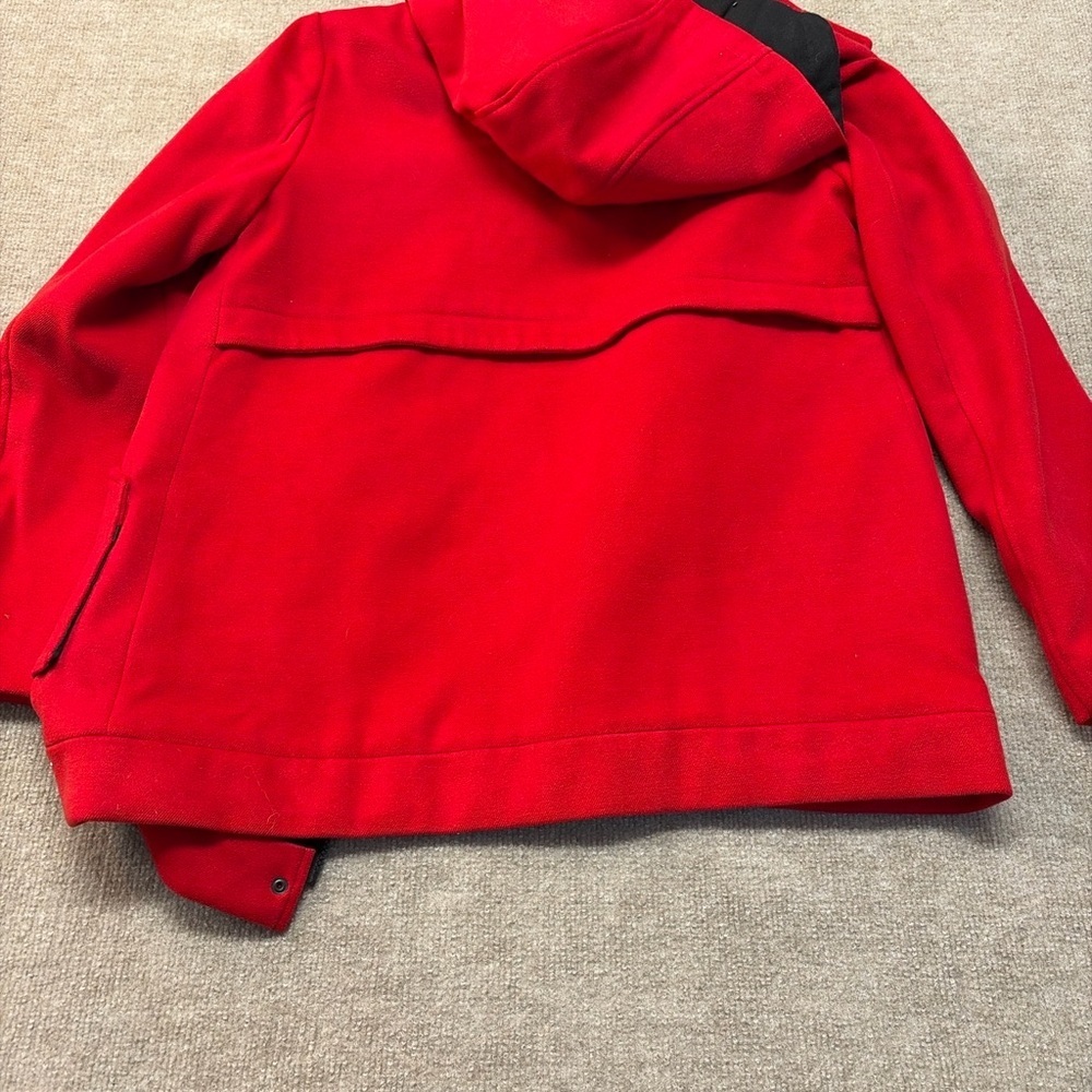 Croft & Barrow Red Hooded Coat – Quilted Lining - Picture 5 of 5